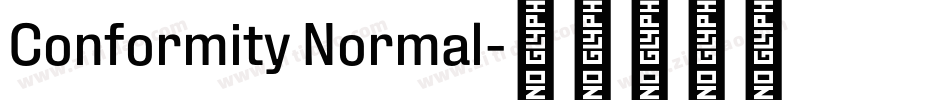 Conformity Normal字体转换